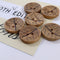 Buttons (Set of 6) - Olive Tree | Olive Wood | 20mm
